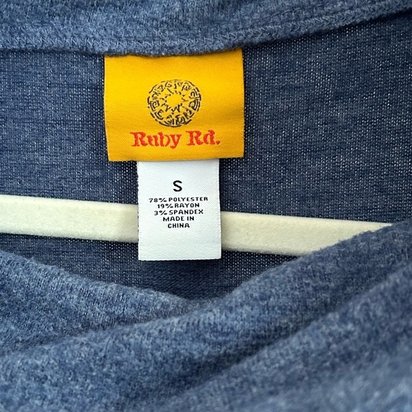 Ruby Rd, Button Cowell Tunic, Small - Picture 4 of 7